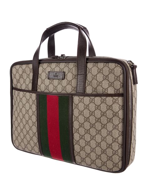 laptop tas gucci|gucci heritage laptop bag.